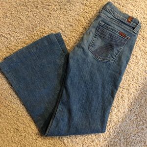 Girls dojo 7 for all Mankind jeans